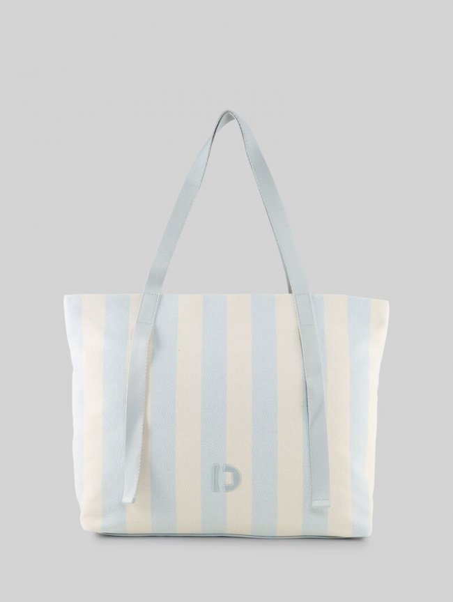 Tom Tailor TTJETT XL Shopper mit Streifenmuster - Stripes Blue Tom Tailor TTJETT XL Shopper mit Streifenmuster - Stripes Blue