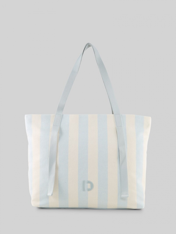 Tom Tailor TTJETT XL Shopper mit Streifenmuster - Stripes Blue Tom Tailor TTJETT XL Shopper mit Streifenmuster - Stripes Blue