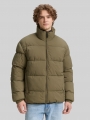 Tom Tailor Lightweight Pufferjacke mit Stehkragen - Jungle Soil Green