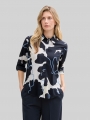 Tom Tailor Bluse mit Muster - Big Floral Shapes Design Tom Tailor Bluse mit Muster - Big Floral Shapes Design