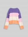 Tom Tailor Cropped Strickpullover mit Colour Blocking - Big Multicolor Stripe Tom Tailor Cropped Strickpullover mit Colour Blocking - Big Multicolor Stripe