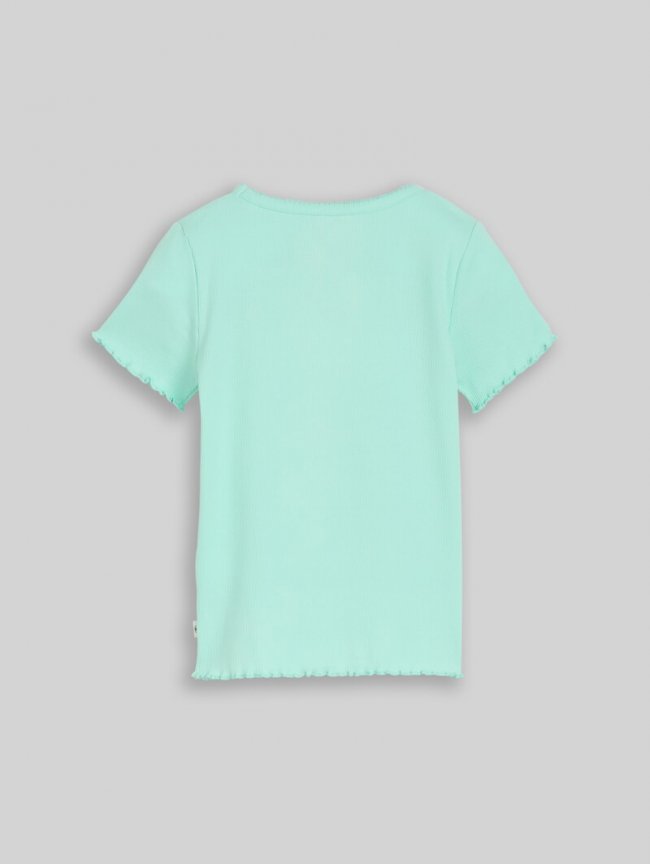 Tom Tailor T-Shirt mit Stickerei - Light Mint Tom Tailor T-Shirt mit Stickerei - Light Mint