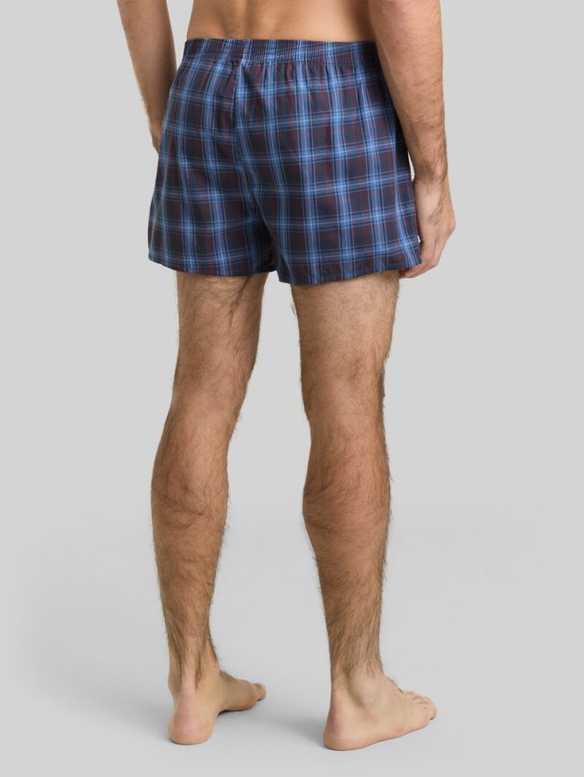 Tom Tailor Boxershorts mit Karomuster im 2er-Pack - Blue-dark-check Tom Tailor Boxershorts mit Karomuster im 2er-Pack - Blue-dark-check