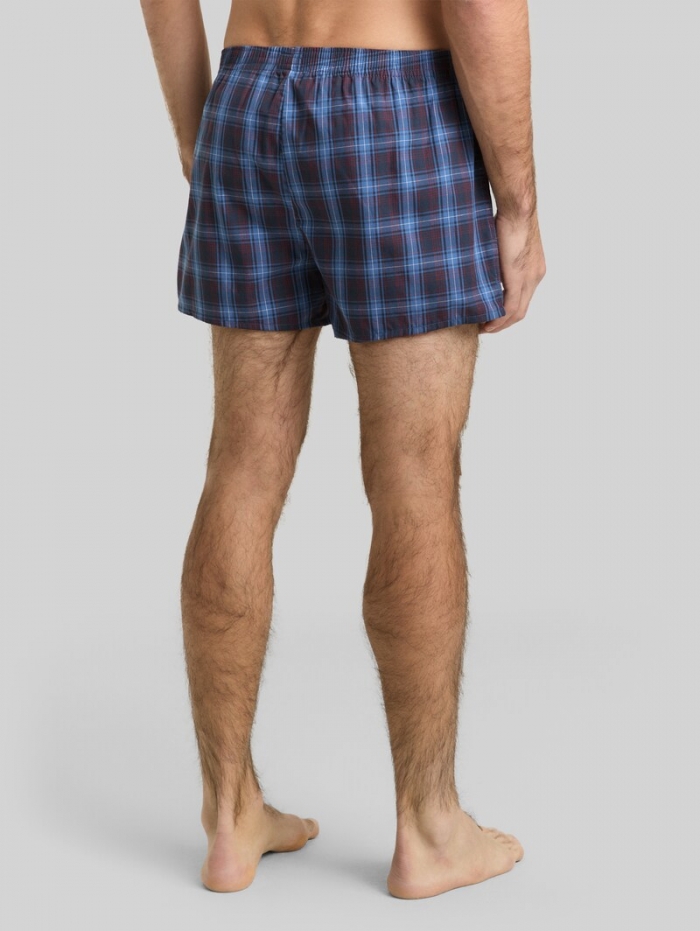 Tom Tailor Boxershorts mit Karomuster im 2er-Pack - Blue-dark-check Tom Tailor Boxershorts mit Karomuster im 2er-Pack - Blue-dark-check