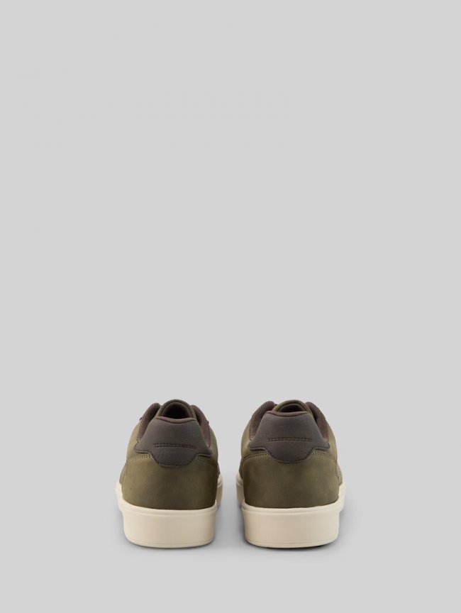 Tom Tailor Sneaker aus Lederimitat - Khaki Tom Tailor Sneaker aus Lederimitat - Khaki