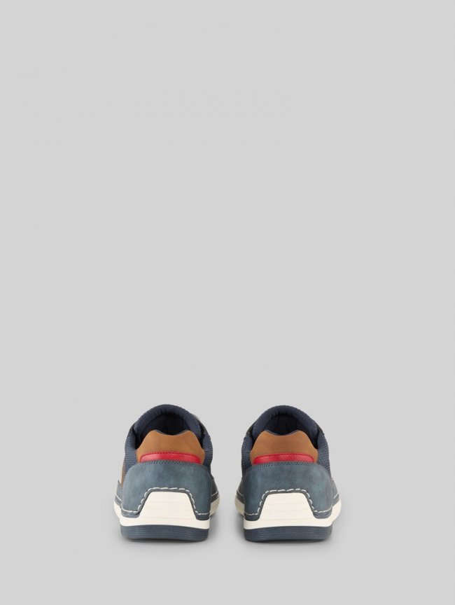 Tom Tailor Sneaker mit Mesh-Einsätzen - Navy Tom Tailor Sneaker mit Mesh-Einsätzen - Navy