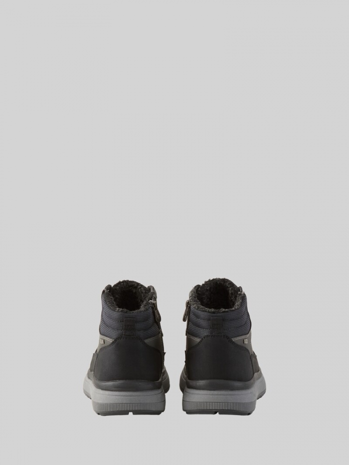 Tom Tailor Wasserdichte Stiefeletten mit Fütterung - Black-coal Tom Tailor Wasserdichte Stiefeletten mit Fütterung - Black-coal
