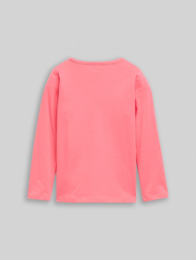 Tom Tailor Langarmshirt mit Wendepailletten - Pink Dream Tom Tailor Langarmshirt mit Wendepailletten - Pink Dream