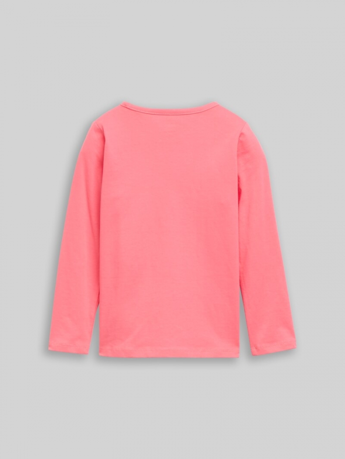 Tom Tailor Langarmshirt mit Wendepailletten - Pink Dream Tom Tailor Langarmshirt mit Wendepailletten - Pink Dream