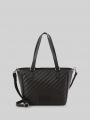 Tom Tailor TTMIRELA L Shopper mit Wattierung - Schwarz / Black