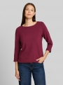 Tom Tailor Langarmshirt mit Knopf-Details - Preppy Plum Tom Tailor Langarmshirt mit Knopf-Details - Preppy Plum