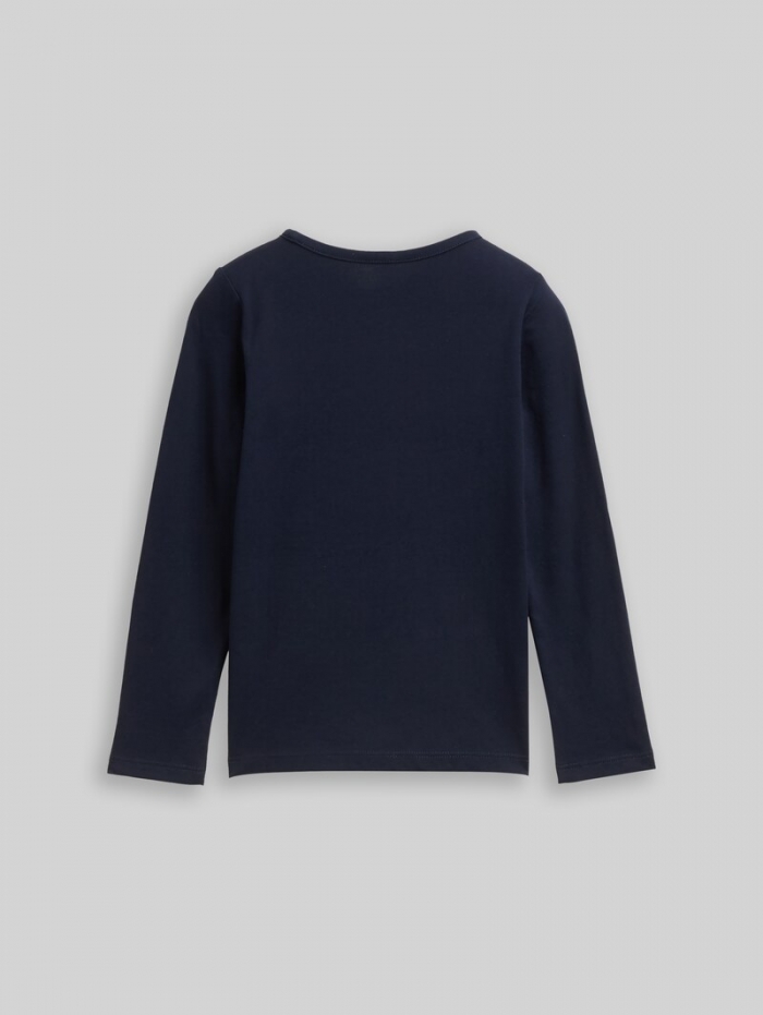 Tom Tailor Langarmshirt mit Fotoprint - Sky Captain Blue Tom Tailor Langarmshirt mit Fotoprint - Sky Captain Blue