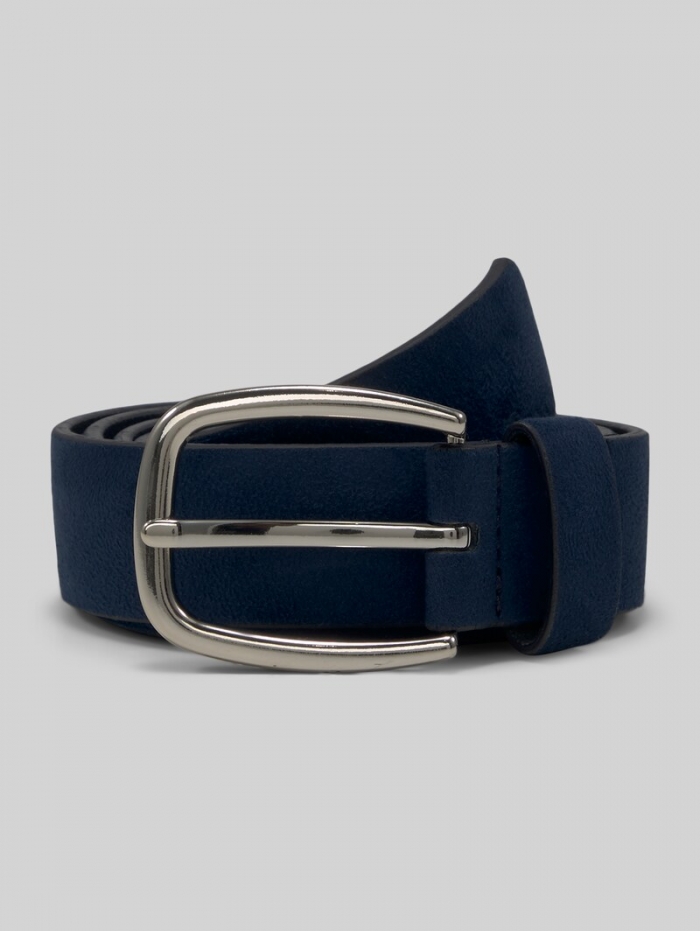 Tom Tailor Veloursleder Gürtel - Navy Uni Tom Tailor Veloursleder Gürtel - Navy Uni