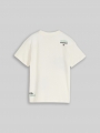Tom Tailor Oversize T-Shirt mit Print - Wool White Tom Tailor Oversize T-Shirt mit Print - Wool White