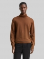 Tom Tailor Rollkragenpullover aus Baumwolle - Golden Clay Tom Tailor Rollkragenpullover aus Baumwolle - Golden Clay