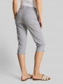 Tom Tailor Tapered Relaxed Capri Hose mit Kordelzug - Delicate Navy White Stripe Tom Tailor Tapered Relaxed Capri Hose mit Kordelzug - Delicate Navy White Stripe