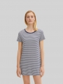 Tom Tailor Pyjama-Kleid mit Streifenmuster - Blue Ring Tom Tailor Pyjama-Kleid mit Streifenmuster - Blue Ring