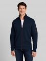 Tom Tailor Sweatjacke mit Ärmeltasche - Sky Captain Blue Tom Tailor Sweatjacke mit Ärmeltasche - Sky Captain Blue