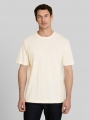 Tom Tailor T-Shirt in Melange-Optik - Gardenia White Tom Tailor T-Shirt in Melange-Optik - Gardenia White
