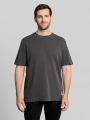 Tom Tailor T-Shirt mit Waffelstruktur - Tarmac Grey Tom Tailor T-Shirt mit Waffelstruktur - Tarmac Grey