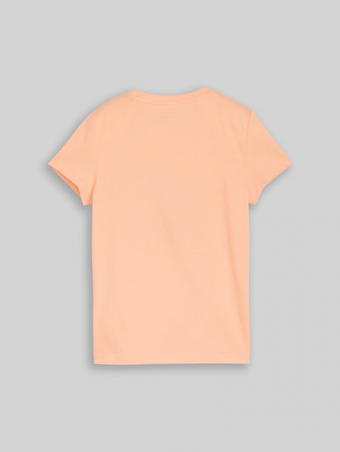 Tom Tailor T-Shirt mit Print - Peach Bloom Tom Tailor T-Shirt mit Print - Peach Bloom