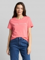 Tom Tailor T-Shirt mit Logo-Stickerei - Soft Coral Pink Tom Tailor T-Shirt mit Logo-Stickerei - Soft Coral Pink