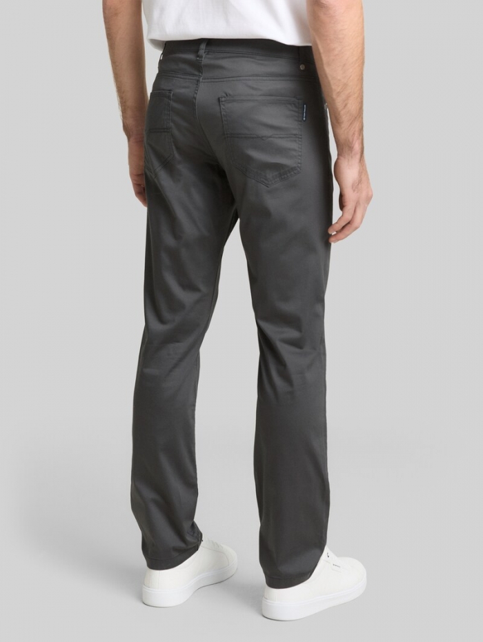 Tom Tailor TTJOSH REGULAR SLIM Hose - Tarmac Grey Tom Tailor TTJOSH REGULAR SLIM Hose - Tarmac Grey