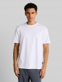 Tom Tailor Relaxed Fit T-Shirt aus Baumwolle - White Tom Tailor Relaxed Fit T-Shirt aus Baumwolle - White