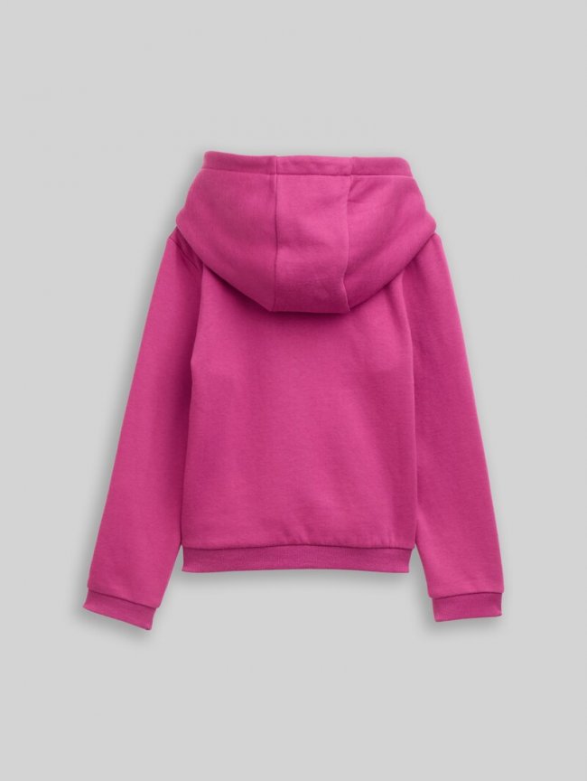 Tom Tailor Hoodie Sweatshirt mit Wendepailletten - Smooth Magenta Tom Tailor Hoodie Sweatshirt mit Wendepailletten - Smooth Magenta