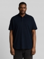 Tom Tailor Plus Size - Piqué Poloshirt mit Logo-Stickerei - Sky Captain Blue