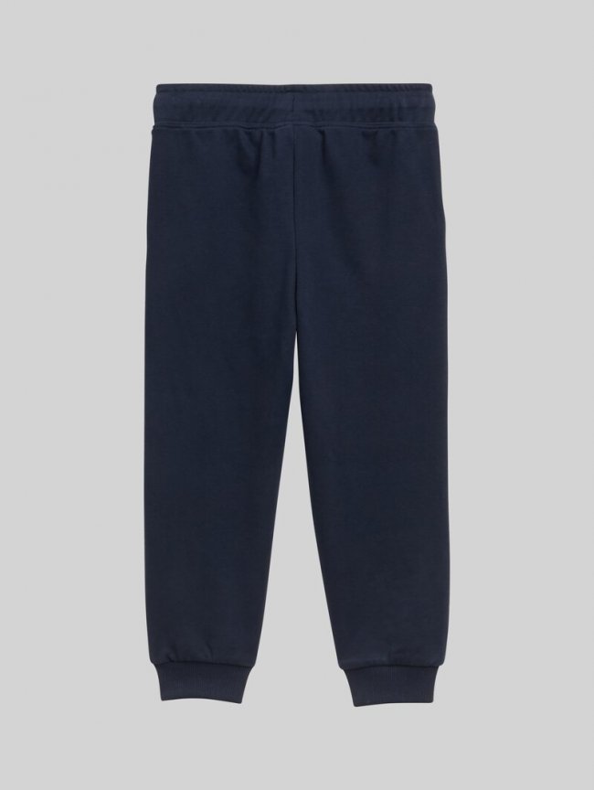Tom Tailor Jogginghose mit Badge-Detail - Sky Captain Blue Tom Tailor Jogginghose mit Badge-Detail - Sky Captain Blue