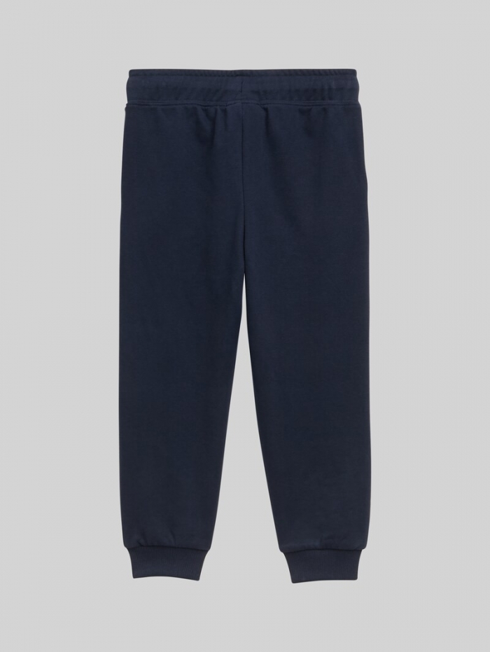 Tom Tailor Jogginghose mit Badge-Detail - Sky Captain Blue Tom Tailor Jogginghose mit Badge-Detail - Sky Captain Blue