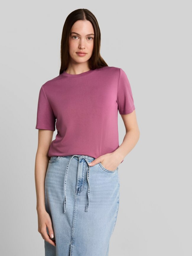 Tom Tailor Loose Fit T-Shirt - Dusty Berry Tom Tailor Loose Fit T-Shirt - Dusty Berry