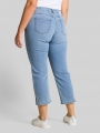 Tom Tailor Plus Size - TTPLUS SLIM Jeans mit Bindegürtel - Clean Light Stone Blue Denim Tom Tailor Plus Size - TTPLUS SLIM Jeans mit Bindegürtel - Clean Light Stone Blue Denim
