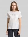 Tom Tailor T-Shirt mit Logo-Print - Whisper White