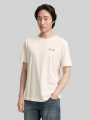 Tom Tailor T-Shirt mit Print - Gardenia White