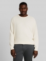 Tom Tailor Plus Size - Strickpullover aus Baumwolle - Gardenia White Tom Tailor Plus Size - Strickpullover aus Baumwolle - Gardenia White