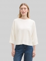 Tom Tailor Loose Fit Strickpullover - Whisper White Tom Tailor Loose Fit Strickpullover - Whisper White