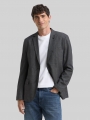 Tom Tailor Dobby Sakko mit Stretch-Anteil - Navy Structured Grindle Tom Tailor Dobby Sakko mit Stretch-Anteil - Navy Structured Grindle