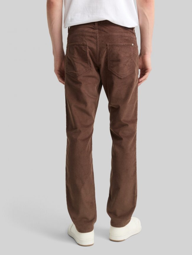 Tom Tailor TTMARVIN STRAIGHT Cordhose - Bag Brown Tom Tailor TTMARVIN STRAIGHT Cordhose - Bag Brown