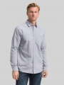 Tom Tailor Regular Fit Hemd mit Brusttasche - Navy Horizontal Structure Tom Tailor Regular Fit Hemd mit Brusttasche - Navy Horizontal Structure