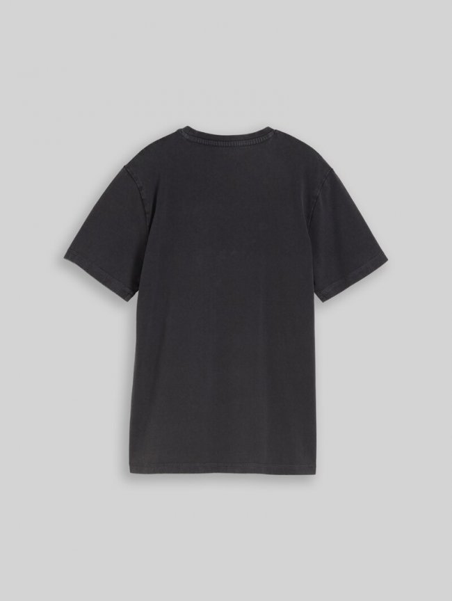 Tom Tailor T-Shirt im Vintage-Look - Coal Grey Tom Tailor T-Shirt im Vintage-Look - Coal Grey