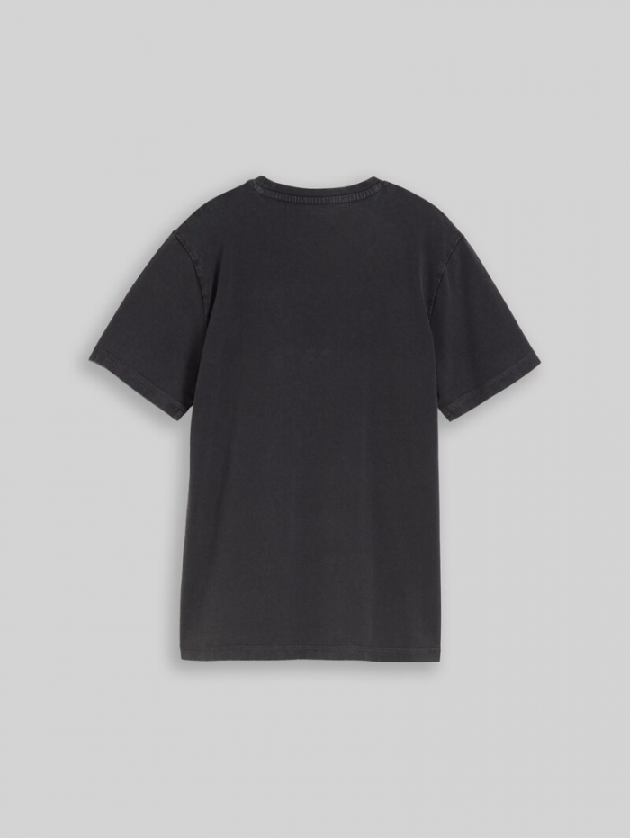 Tom Tailor T-Shirt im Vintage-Look - Coal Grey Tom Tailor T-Shirt im Vintage-Look - Coal Grey