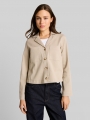 Tom Tailor Regular Fit Jacke mit Brusttaschen - Soft Taupe Grey Tom Tailor Regular Fit Jacke mit Brusttaschen - Soft Taupe Grey