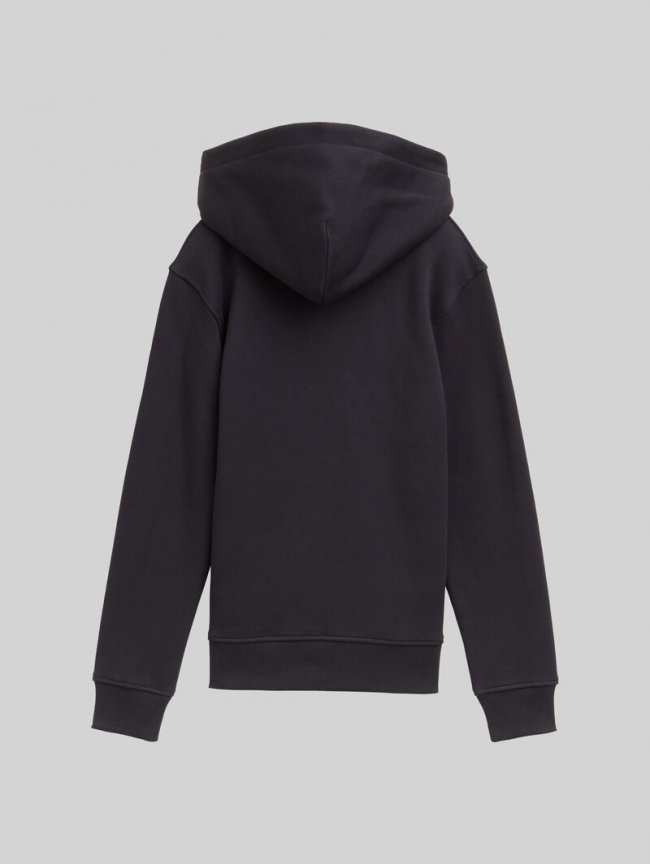Tom Tailor Hoodie Sweatshirt mit Logo-Print - Coal Grey Tom Tailor Hoodie Sweatshirt mit Logo-Print - Coal Grey