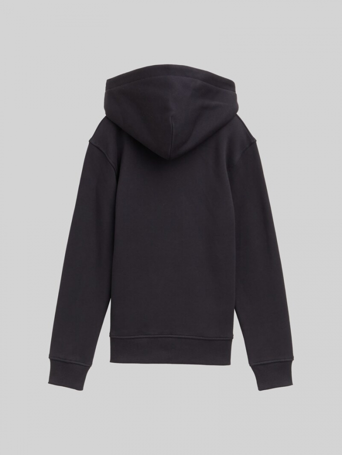 Tom Tailor Hoodie Sweatshirt mit Logo-Print - Coal Grey Tom Tailor Hoodie Sweatshirt mit Logo-Print - Coal Grey