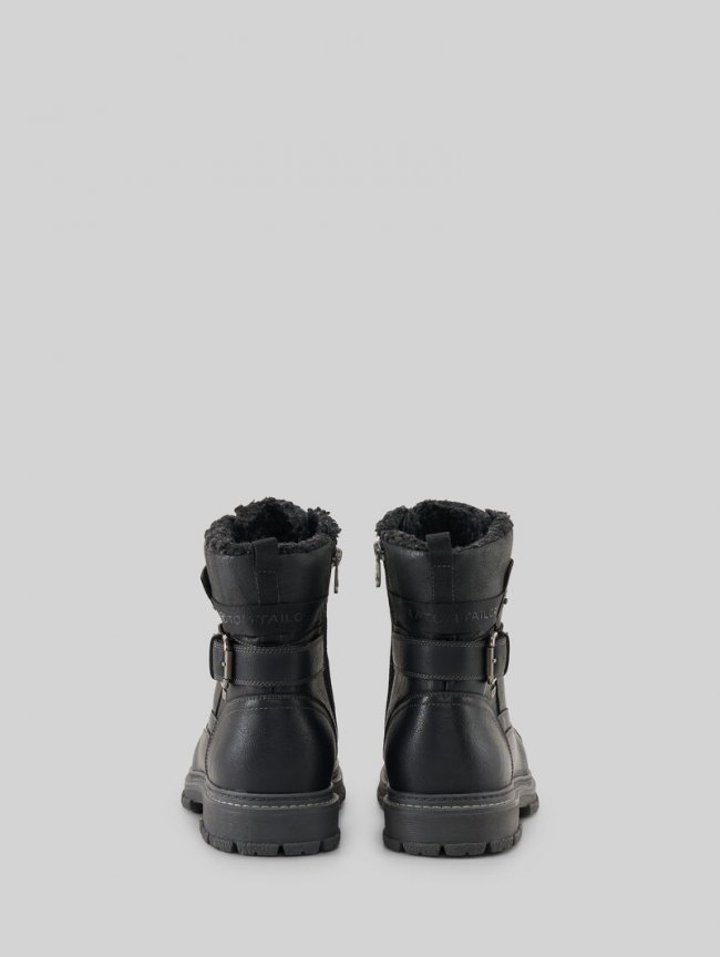 Tom Tailor Wasserdichte Stiefeletten mit Fütterung - Black