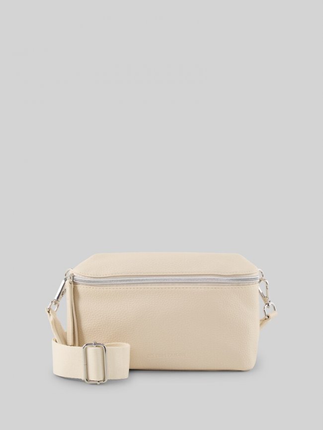 Tom Tailor TTORLA Gürteltasche aus Lederimitat - Off White / Off White Tom Tailor TTORLA Gürteltasche aus Lederimitat - Off White / Off White