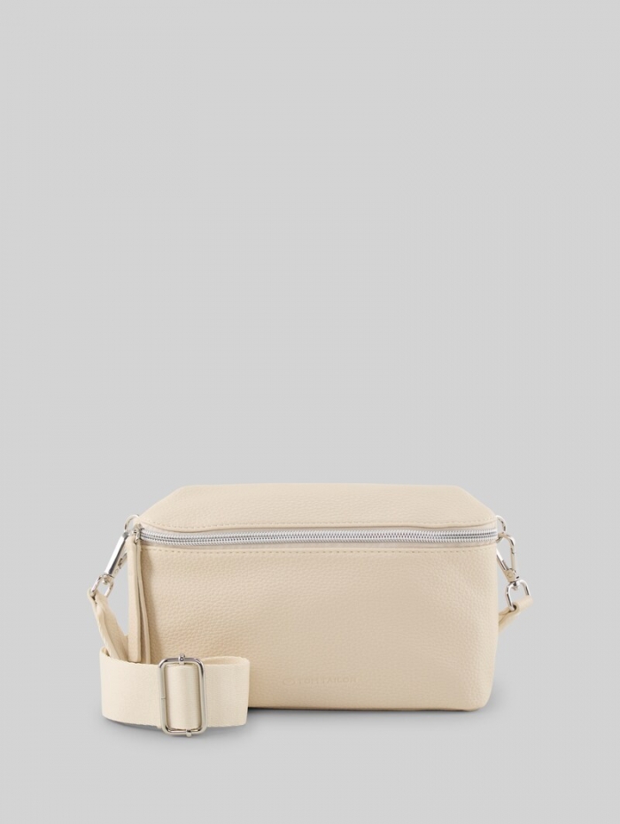 Tom Tailor TTORLA Gürteltasche aus Lederimitat - Off White / Off White Tom Tailor TTORLA Gürteltasche aus Lederimitat - Off White / Off White