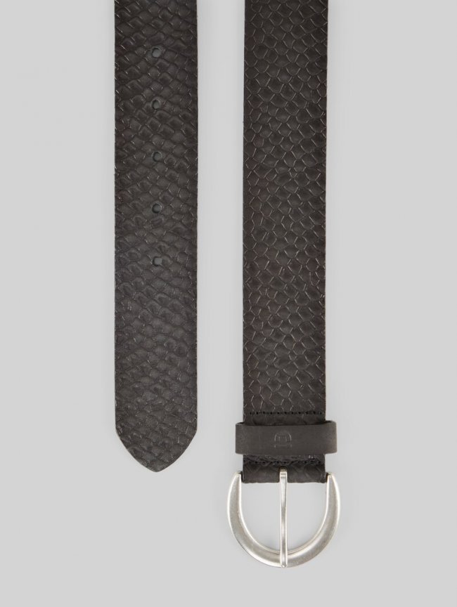 Tom Tailor TTEMILY Ledergürtel mit abgerundeter Dornschließe - Black Uni Tom Tailor TTEMILY Ledergürtel mit abgerundeter Dornschließe - Black Uni